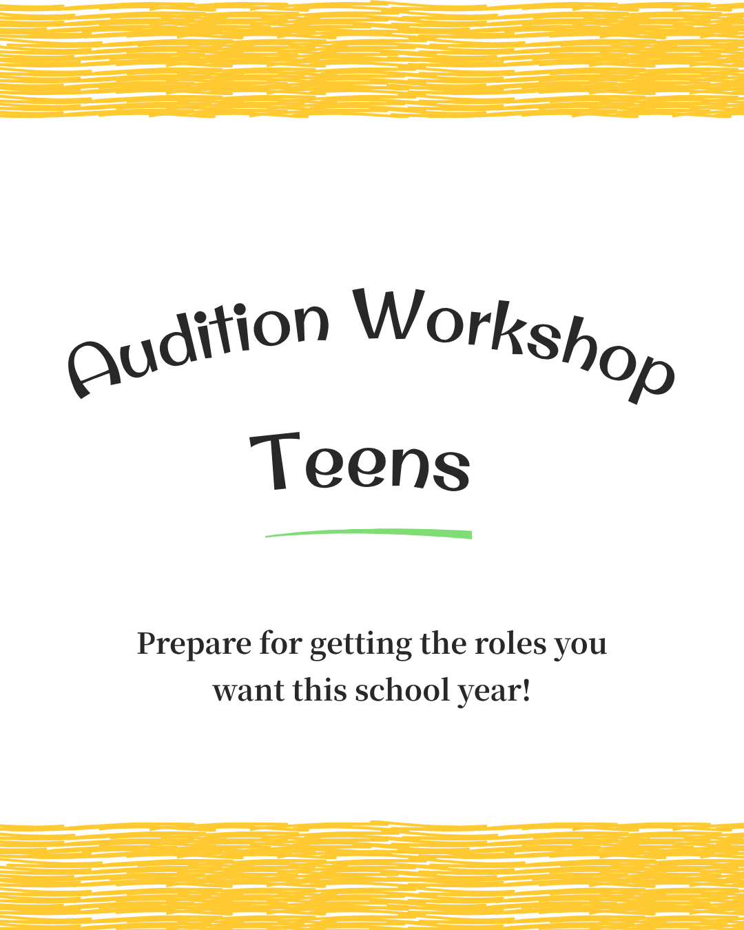 Teen Audition Workshop
